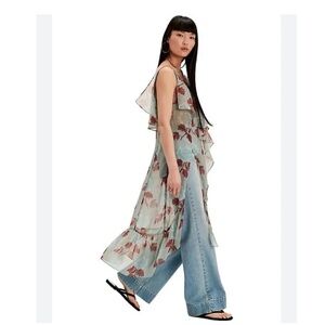 Sunfaded Maxi Top
Free People
NWOT
COLOR -Syrah Combo